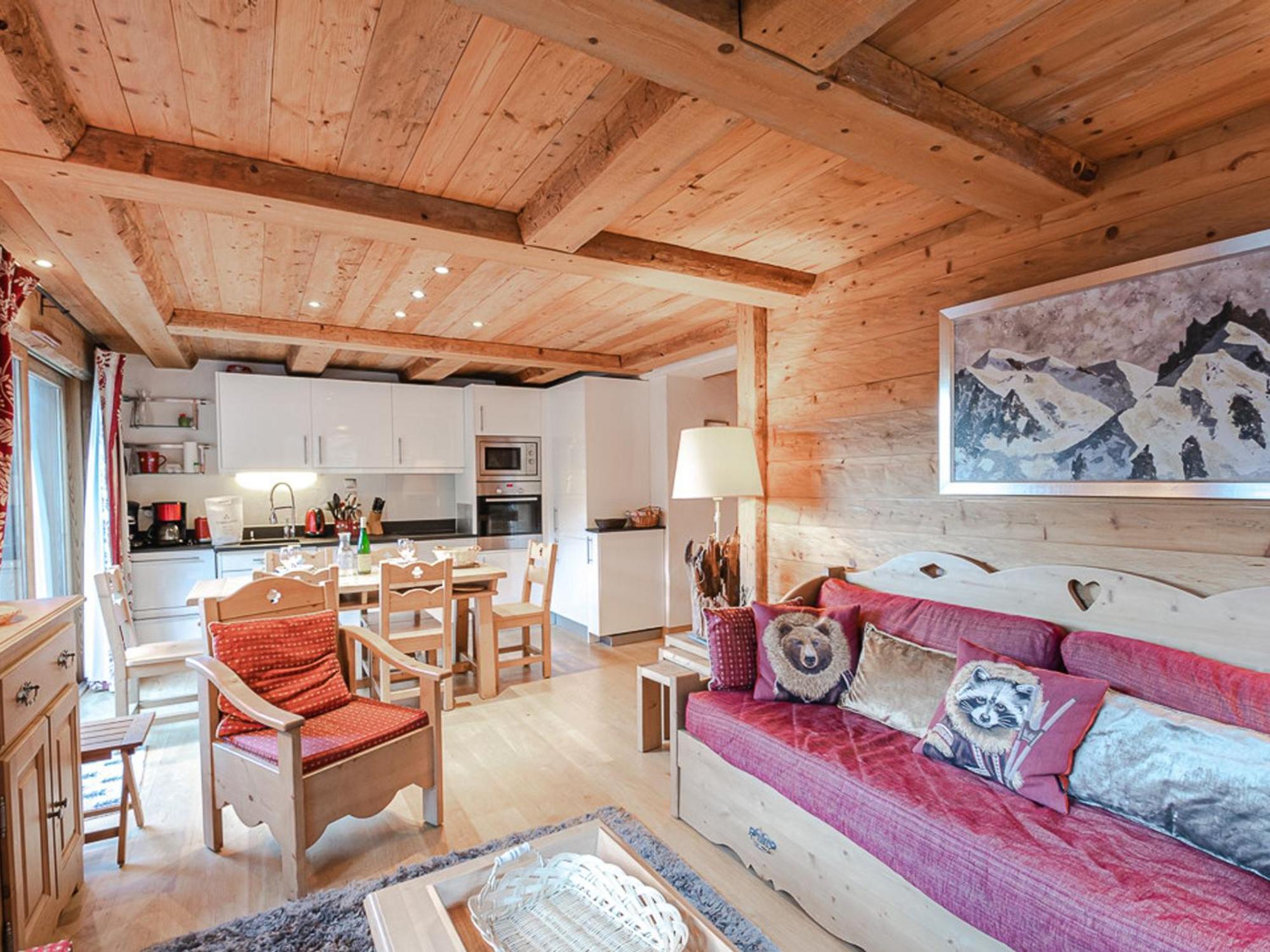 Pres Pistes Et Centre, Wifi, Parking Privatif - Fr-1-343-193 Chamonix